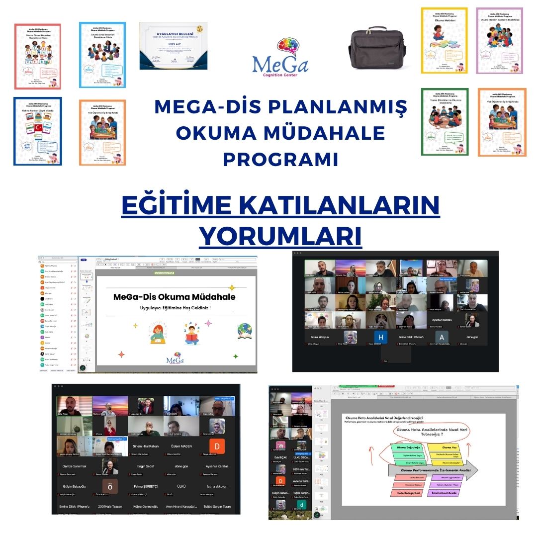 MeGa-DİS Planlanmış Okuma Müdahale Programı Uygulayıcı Eğitimi